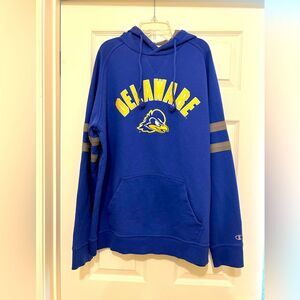 Champion Delaware Blue Hens mens Hoodie Size XL